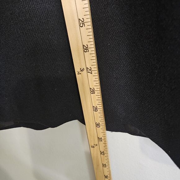 Sag Harbor Women's Black One Button Lined 100% Wool Blazer Jacket Size 14 - Picture 8 of 8